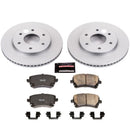 Power Stop 04-05 Infiniti QX56 Front & Rear Z17 Evolution Geomet Coated Brake Kit