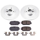 Power Stop 17-19 Fiat 124 Spider Front & Rear Z17 Evolution Geomet Coated Brake Kit