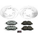 Power Stop 15-18 Ford Transit-350 HD Front & Rear Z36 Truck & Tow Brake Kit