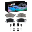 DFC 81-83 Chevrolet LUV Front 4000 HybriDynamic Brake Pads and Hardware Kit