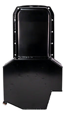 Moroso 80-85 Chevy Small Block/Dart (w/2 Pc Seal) Road Race Wet Sump 7qt 7.5in Steel Oil Pan - Black