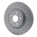DFC 05-06 Ford GT Front Drilled GeoSPEC Coated Rotor