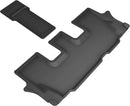 3D MAXpider 2020 Kia Telluride Kagu 1st & 2nd & 3rd Row Floormats - Black