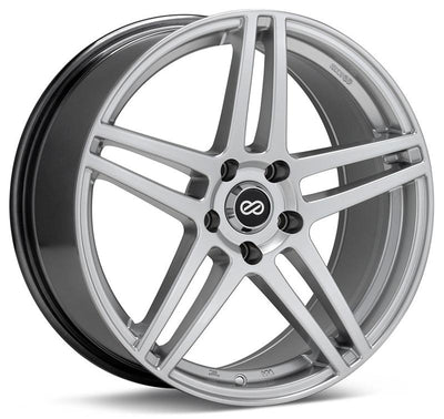 Enkei RSF5 16x7 5x100 45mm Offset 72.6mm Bore Hyper Silver Wheel