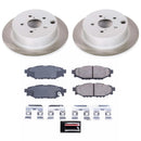 Power Stop 17-22 Subaru Impreza Front and Rear Semi-Coated Rotor Kit