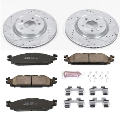 Power Stop 11-12 Lincoln MKS Front & Rear Z23 Evolution Sport Brake Kit w/Calipers