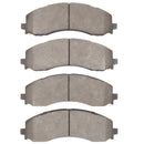 DFC 19-25 Ram 4000 (Mexico) Front Heavy Duty Pads - Semi Metallic