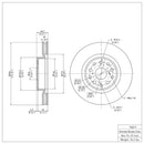 DFC GeoSPEC Coated Rotors - Plain