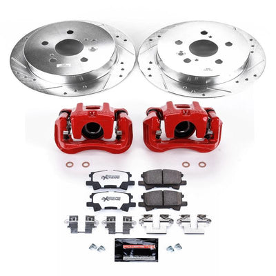 Power Stop 04-07 Toyota Highlander Front & Rear Z36 Truck & Tow Brake Kit w/Calipers