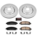Power Stop 09-16 Toyota Venza Front & Rear Z17 Evolution Geomet Coated Brake Kit