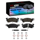 DFC 71-91 Chevrolet V10 Front Rotors w/4000 HybriDynamic Brake Pads w/Hardware