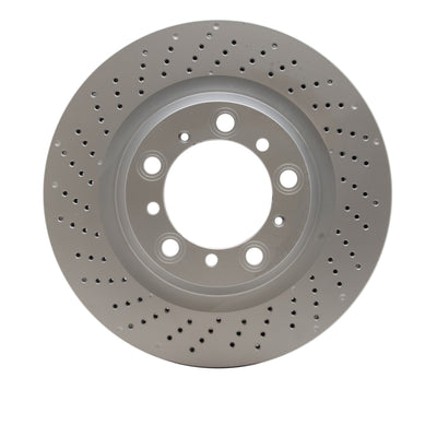 DFC 16-23 Porsche Boxster Left Rear Drilled Hi-Carbon Alloy Geomet Coated Rotor