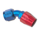 Russell Performance -8 AN Endura 120 Degree Full Flow Hose End (1-1/4in Centerline Radius)