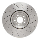 DFC 15-19 BMW X5 Left Front Drilled Brake Rotor
