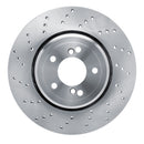 DFC 08-13 BMW M3 Right Rear Drilled Brake Rotor