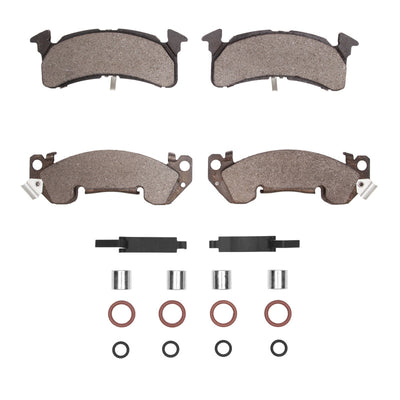 DFC 79-91 Chevrolet K20 Suburban Front Rotors w/4000 HybriDynamic Brake Pads w/Hardware