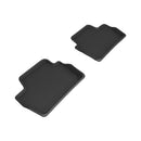 3D MAXpider 22-23 BMW 2 Series Coupe A/T Only KAGU 1st & 2nd Row Floor Mats - Black