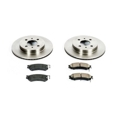 Power Stop 96-98 Saturn SC1 Front & Rear Autospecialty Brake Kit