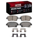 DFC 00-00 Toyota Celica Front Active Performance Pads and Hardware Kit