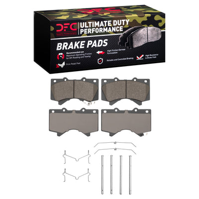DFC 07-22 Lexus LX570 Front & Rear Drill/Slot Geoperf Rotors Ultimate Duty Perf Pads w/Hardware