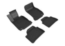 3D MAXpider 12-19 BMW 1 Series Kagu Floor Mat- Black R1 R2