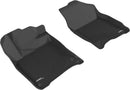 3D MAXpider 2016-2020 Honda Civic Kagu 1st & 2nd Row Floormats - Black