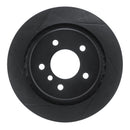 R1 95-02 BMW M3 Rear Right Slotted Black Brake Rotor
