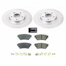 Power Stop 18-20 Mitsubishi Outlander PHEV Front and Rear Z17 Coated Brake Kit