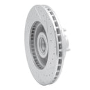 R1 03-03 Dodge Ram 1500 Van Front Left Drilled & Slotted Silver Brake Rotor