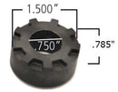Ridetech Delrin Control Arm Single Bushing (1.5in Large OD / .750 ID / .785in OAL)