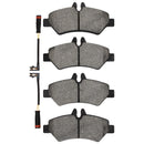 DFC 06-18 Volkswagen Crafter (Mexico) Rear 4000 Hybridynamic Brake Pads