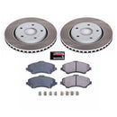 Power Stop 12-16 Chrysler Town & Country Front and Rear Semi-Coated Rotor Kit