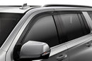 Husky Liners 07-18 Jeep Wrangler JKU Ventvisor Low Profile 4pc - Matte Black