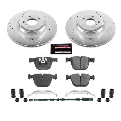 Power Stop 10-15 BMW 750i Rear Z23 Evolution Kit W/Cals