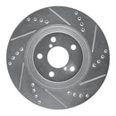 R1 10-20 Toyota 86 Front Drill & Slot Silver Rotors w/Optimum OE Pads & Hardware