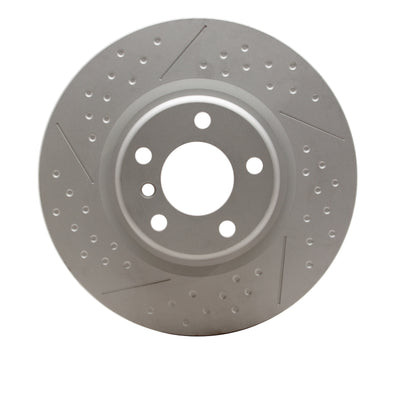 DFC 12-20 BMW 230i xDrive Rear GeoSPEC Coated Rotor - Dimpled and Slotted