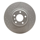 DFC 12-20 BMW 230i xDrive Rear GeoSPEC Coated Rotor - Dimpled and Slotted