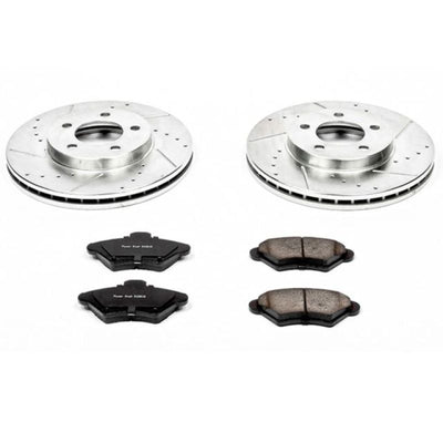 Power Stop 93-97 Ford Thunderbird Front & Rear Z23 Evolution Sport Brake Kit