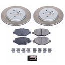 Power Stop 13-19 Ford Explorer Front and Rear Semi-Coated Rotor Kit