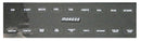 Moroso Electrical Switch Panel Label (Use w/Part No 74130/74131/74132/74133/74134/74135/74136/74180)