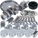 Eagle Ford 302 Serpentine 164 Tooth Flexplate Balanced Rotating Assembly - 5.400in I-Beam +.030 Bore