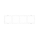 KC HiLiTES FLEX ERA LED Light Bar 10in. Light Shield - Clear (SHIELD ONLY)