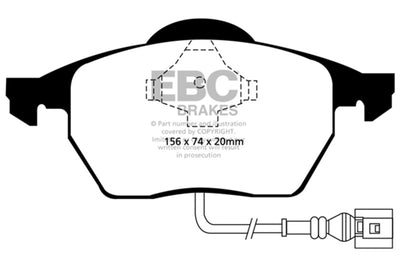 EBC S6 Brake Pad and Rotor Kit