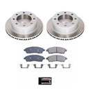 Power Stop 00-05 Ford Excursion Front and Rear Semi-Coated Rotor Kit