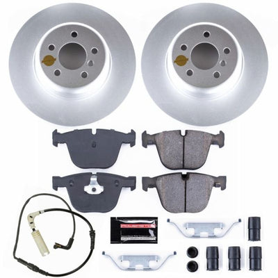 Power Stop 11-15 BMW 740i Front & Rear Z23 Evolution Sport Coated Brake Kit