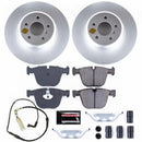 Power Stop 11-15 BMW 740i Front & Rear Z23 Evolution Sport Coated Brake Kit