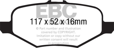 EBC S15 Brake Pad and Rotor Kit