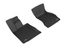 3D MAXpider 2016-2020 BMW 7 Series Kagu 1st & 2nd Row Floormats - Black