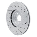 DFC 15-19 BMW X6 Right Front Drilled GeoSPEC Coated Rotor