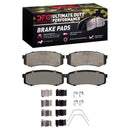 DFC 03-09 Lexus GX470 Front & Rear Geospec Rotors with Ultimate Duty Performance Pads w/Hardware